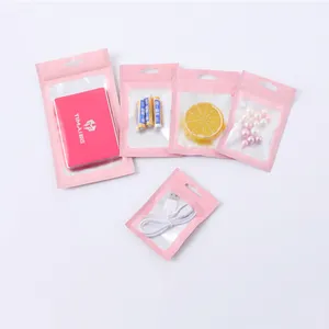 sock gloves charger plug notebook fishhook pin frosted with window nailclippers customized printing size colorful ziplock bags