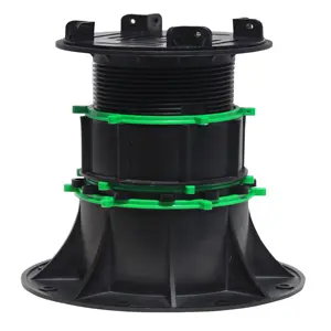 Outdoor non-slip plastic pedestal