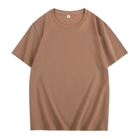 T-shirt surdimensionné en coton 100% tricoté, style décontracté uni, imprimé numérique pour hommes