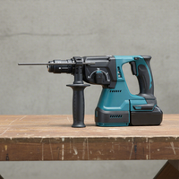 Marteau perforateur électrique sans fil sans balais 800W, 4800ipm, avec batterie MAK18V, outil de perçage et de cisaillage rotatif