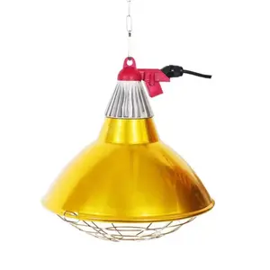 Ensemble de lampes chauffantes infrarouges étanches de haute qualité, pour maison de volaille, cochon, lapin, comprenant une ampoule thermique de 100 à 250W pour ferme animale