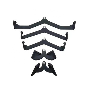 ZHOYA SPORT 2024 – Kit d'accessoires 5 pièces pour machine à câble : Barres de <span class=keywords><strong>traction</strong></span> latérale, T-Bar, V-Bar, Poignées d'entraînement en acier, Mag Grip High - Product Image 1