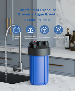 Carcasa de Nano filtro Manual azul grande de 10/20 pulgadas Sistema de purificación de agua de ósmosis inversa de fácil instalación para uso doméstico Calidad - Product Image 6