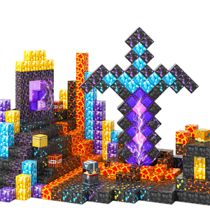 Blocs de construction magnétiques 3D sensoriels pour enfants et tout-petits, cadeaux d'anniversaire - Product Image 1