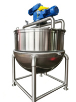 Cuves mélangeuses à pales en acier inoxydable 304/316L de 100 à 2500L pour produits alimentaires, chimiques et poudres détergentes, certifiées ASME, haute efficacité énergétique