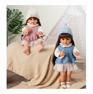 55CM réaliste Reborn bébé poupées en silicone souple nouveau-né bébé poupée nouveau-né Reborn poupées pour filles bébé jouet - Product Image 1