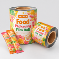 Film en rouleau personnalisé imprimé pour emballage alimentaire, en plastique laminé de qualité alimentaire, avec feuille d'aluminium, pour sachets et emballages de friandises pour animaux de compagnie