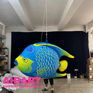 <span class=keywords><strong>Peces</strong></span> tropicales inflables, Animales Marinos mascota de <span class=keywords><strong>peces</strong></span> colgantes inflables para decoración de <span class=keywords><strong>fondo</strong></span> de escenario - Product Image 5