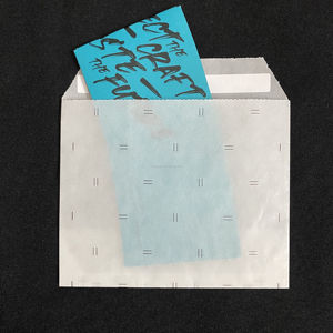 Bolsa de papel encerado de glassine de alta calidad semitransparente - Product Image 4