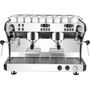 Amerika Semi Automatische Professionele Commerciële Espresso Machine Voor Winkels Smart Arabische Koffie Maker Met Beste Prijs