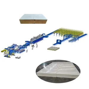 PUR PIR Polyurethane Roof Wall Sandwich Panel Plate Production Line Sandwich Panel Making Machine
