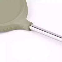 Spatule de cuisine en silicone à long manche, antiadhésive, résistante à la chaleur, compatible lave-vaisselle et alimentaire, ustensile de cuisine