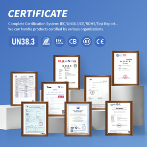 Литий-ионные аккумуляторные элементы Grade A 18650, 2000 мАч, 3.2В, цилиндрические, перезаряжаемые, для аварийного освещения/массажеров/игрушек - Product Image 5