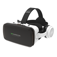 HD Personal Cinema 3D VR box avec casque de haute qualité peut profiter de films et jeux 3D Lunettes VR