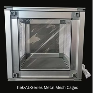 กรงเลี้ยงแมลงสำหรับงานวิจัย แผงด้านหน้าทำจากอลูมิเนียมตาข่าย ขนาดสั่งทำได้ รองรับ OEM สำหรับห้องปฏิบัติการวิจัยด้านแมลงวิทยา - Product Image 2