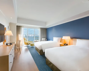 XINSHIYI Hilton <span class=keywords><strong>Tokyo</strong></span> Odaiba, muebles de habitación de Hotel, juego de dormitorio, Vestíbulo de Hotel y salón, muebles de restaurante - Product Image 3
