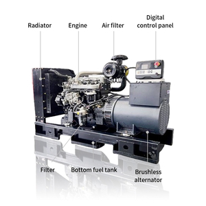 Groupe électrogène industriel silencieux triphasé 150 kVA 200 kW 250 kVA 500 kVA 500 kW 1000 kVA 2000 W à vendre - Prix du groupe électrogène - Product Image 2