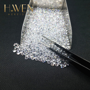 Moissanita Redonda de Color DEF Premium |   Alternativa de Diamante de 0.8-3.0 mm para Diseños de Halo Personalizados - Product Image 1