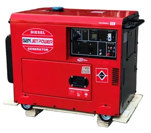 12V DC Electric Start Silent Type Small Power 1/3 Phase 10kw 12kw 15kw Diesel Generator Set for Hot Sale