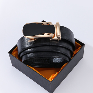 Cinturón de Cuero Vacuno de Alta Calidad para Hombre con Hebilla de Aleación, <span class=keywords><strong>Regalo</strong></span> Perfecto para el Uso Diario de Hombres a la Moda - Product Image 3