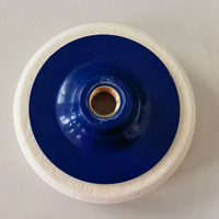 100/115/125mm laine feutre roue outil abrasif tampons de polissage polissage roue de polissage pour polir le verre céramique acier inoxydable