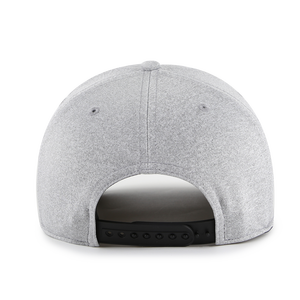 Gorras de tela Heather PK con estampado de silicona en parche tejido, gorras de béisbol de alta gama con forma Melin y cierre a presión de plástico TPE - Product Image 2