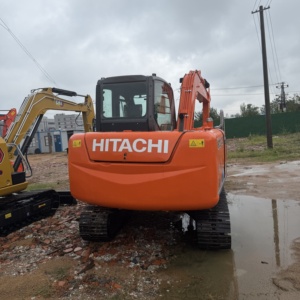 Excavatrice d'occasion Hitachi ZX60 d'origine, importée du Japon, 6 tonnes, petite excavatrice hydraulique sur chenilles, prix compétitif. - Product Image 6