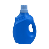 Conteneur carré pour boissons de 2 à 2,5 L, vide, en plastique HDPE, avec poignée, couleur personnalisée, bouteille d'emballage pour jus, bouchon à vis