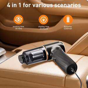 Профессиональный 2 в 1 вакуумный вентилятор комбо 6000 Па сильный всасывающий портативный для салона автомобиля - Product Image 4