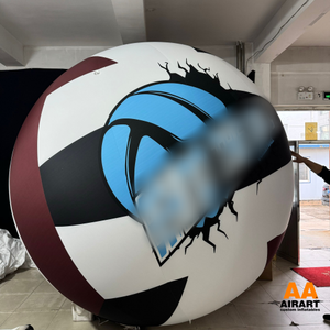 <span class=keywords><strong>Ballon</strong></span> de <span class=keywords><strong>volley</strong></span>-ball <span class=keywords><strong>gonflable</strong></span> avec logo personnalisé pour événement sportif, <span class=keywords><strong>ballon</strong></span> <span class=keywords><strong>gonflable</strong></span> géant pour la décoration - Product Image 3