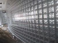 Fournisseurs de blocs de verre multi-motifs, blocs de verre de construction creux, résistants au feu, durables, transmission de la lumière, blocs de verre ultra-clairs