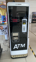 Machine de Change Billets en Pièces pour Centre de Jeux, Distributeur de Monnaie de Jeu pour Lieu de Divertissement, Machine d'Échange de Jetons de 17 Pouces