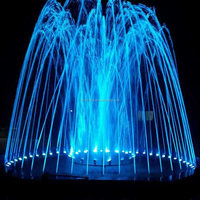 Nouvelle conception 2024 !!! Fontaine musicale personnalisée en acier inoxydable 304