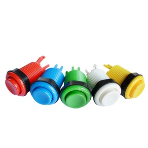 Máy chơi <span class=keywords><strong>game</strong></span> <span class=keywords><strong>Arcade</strong></span> <span class=keywords><strong>Microswitch</strong></span> JAMMA nút trò chơi 1 năm bảo hành nút Happ nhựa - Product Image 1