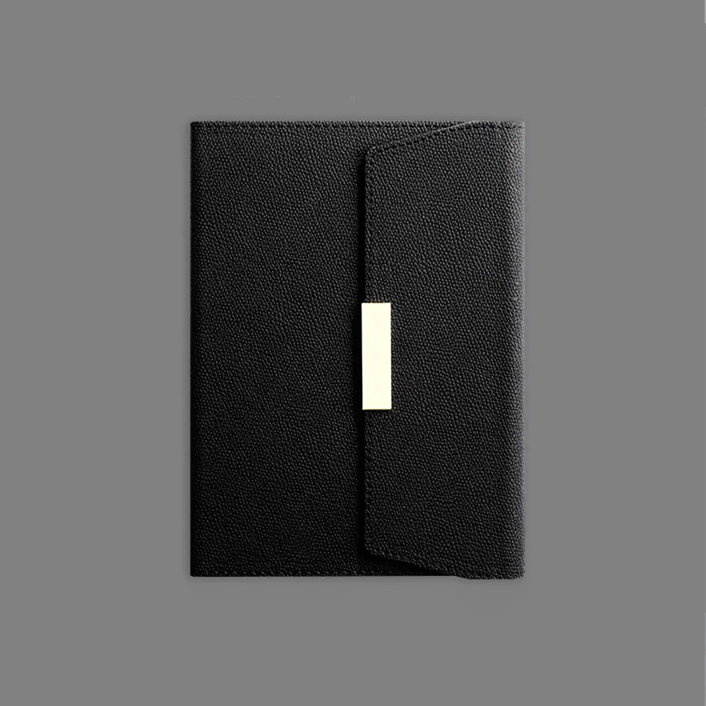 5pcs sets A5 Leather Notebook Planner Custom Logo Business Notebook And Pen Gift Set Wholesale for Promotional Gifts