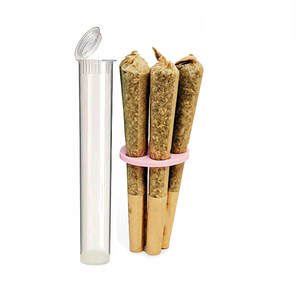 Tabung kemasan bunga desain kustom 19*116mm tabung atas Pop kemasan tahan anak - Product Image 2