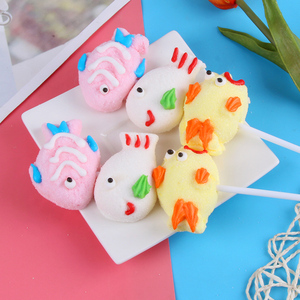 <span class=keywords><strong>Caramelos</strong></span> de Malvavisco con Forma de Peces Coloridos, Animales Marinos Adorables, Importados de China, Dulces para Niños - Product Image 5