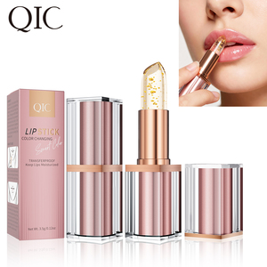 Bálsamo Labial Hidratante con Cambio de Color en Lámina Dorada, Tubo de Lujo, Lápiz Labial Impermeable, Brillo Labial Personalizado con Purpurina, Proveedor de Marca Privada - Product Image 6