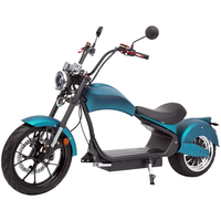 Moto électrique Chopper Loyal Citycoco 4000W, Scooter Citycoco 3000W, entrepôt UE, 60V40AH/50AH