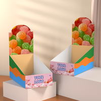Boîtes d'emballage personnalisées pour bonbons, présentoirs en gros pour confiseries et bonbons, boîtes de présentation pour confiseries