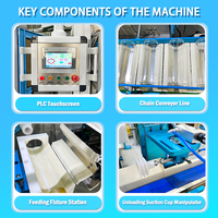 Machine d'impression sérigraphique monocouleur entièrement automatique de haute précision avec sécheur LED pour canettes et bouteilles