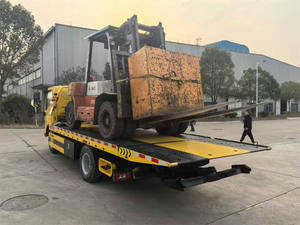 Heavy Duty Foton Aumark Cummins Engine 8 Ton <b>Flatbed</b> Tow <b>Truck</b> Wreckers for Sale - Product Image 4