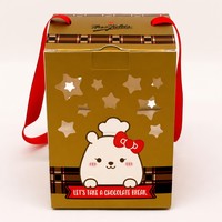 Boîte de Noël réutilisable haut de gamme préférée, coffret cadeau créatif personnalisé, boîte mystère écologique, recyclable, imperméable, avec éponge