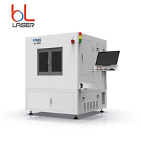 Máquina de Corte de Vidrio CNC con Láser de Fibra, Sistema de Control Cypcut, Servomotor Yaskawa y Riel Guía HIWIN, Refrigerada por Agua con Soporte IA