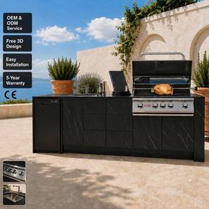 Armadietti da <span class=keywords><strong>cucina</strong></span> a forma di I neri di lusso moderni mobili da <span class=keywords><strong>cucina</strong></span> in stile <span class=keywords><strong>classico</strong></span> altri mobili da <span class=keywords><strong>cucina</strong></span> - Product Image 1