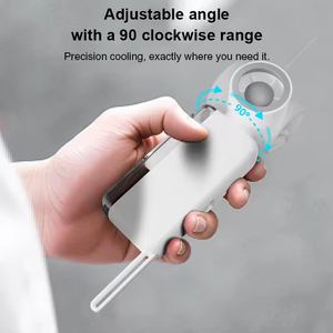 2000mAh Sophisticated Cooler <b>Fan</b> Table <b>Stand</b> Air Cooler Rechargeable Mini <b>Fan</b> English Rechargeable Handheld Usb <b>Fan</b> - Product Image 3