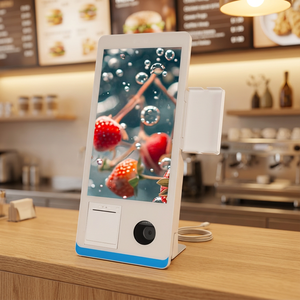 Nuevo Kiosco de Autoservicio con Pantalla Táctil Capacitiva de 15.6 Pulgadas, Sistema de Pago de Autoservicio, CPU Win-dows I5 de 3.ª Generación, Wi-Fi 6 y NFC - Product Image 1