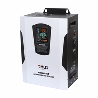 Stabilisateur de tension automatique monophasé 220V, capacité 8000W, fréquence 50Hz, SVC AVR, produit direct usine