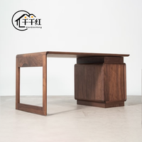 Meubles de bureau à domicile de haute qualité au design moderne en teck, hauteur réglable et tiroir, également adaptés à un usage professionnel