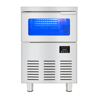 Machine à glaçons pour Bar, Machine à glaçons domestique 60kg meilleure vente commerciale